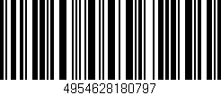 Código de barras (EAN, GTIN, SKU, ISBN): '4954628180797'