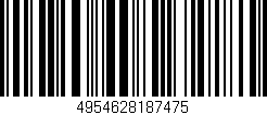 Código de barras (EAN, GTIN, SKU, ISBN): '4954628187475'