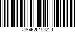 Código de barras (EAN, GTIN, SKU, ISBN): '4954628193223'
