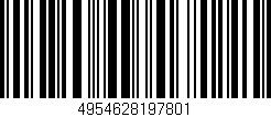 Código de barras (EAN, GTIN, SKU, ISBN): '4954628197801'