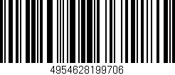 Código de barras (EAN, GTIN, SKU, ISBN): '4954628199706'