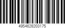 Código de barras (EAN, GTIN, SKU, ISBN): '4954628203175'