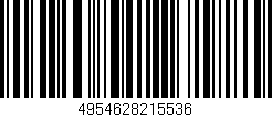 Código de barras (EAN, GTIN, SKU, ISBN): '4954628215536'