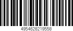 Código de barras (EAN, GTIN, SKU, ISBN): '4954628219558'