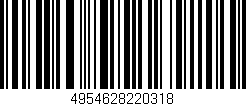 Código de barras (EAN, GTIN, SKU, ISBN): '4954628220318'