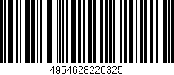 Código de barras (EAN, GTIN, SKU, ISBN): '4954628220325'