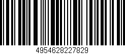 Código de barras (EAN, GTIN, SKU, ISBN): '4954628227829'