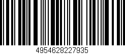 Código de barras (EAN, GTIN, SKU, ISBN): '4954628227935'