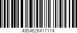 Código de barras (EAN, GTIN, SKU, ISBN): '4954628417114'