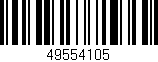 Código de barras (EAN, GTIN, SKU, ISBN): '49554105'