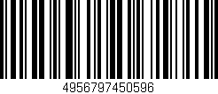 Código de barras (EAN, GTIN, SKU, ISBN): '4956797450596'