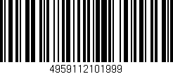 Código de barras (EAN, GTIN, SKU, ISBN): '4959112101999'