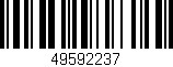 Código de barras (EAN, GTIN, SKU, ISBN): '49592237'