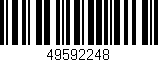 Código de barras (EAN, GTIN, SKU, ISBN): '49592248'