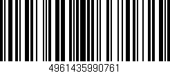 Código de barras (EAN, GTIN, SKU, ISBN): '4961435990761'