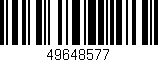 Código de barras (EAN, GTIN, SKU, ISBN): '49648577'
