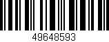 Código de barras (EAN, GTIN, SKU, ISBN): '49648593'