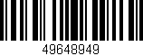 Código de barras (EAN, GTIN, SKU, ISBN): '49648949'