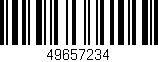 Código de barras (EAN, GTIN, SKU, ISBN): '49657234'