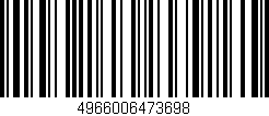 Código de barras (EAN, GTIN, SKU, ISBN): '4966006473698'
