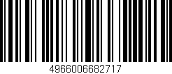 Código de barras (EAN, GTIN, SKU, ISBN): '4966006682717'