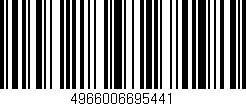 Código de barras (EAN, GTIN, SKU, ISBN): '4966006695441'