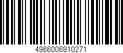 Código de barras (EAN, GTIN, SKU, ISBN): '4966006810271'