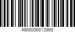 Código de barras (EAN, GTIN, SKU, ISBN): '4966006813968'