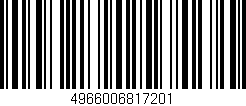 Código de barras (EAN, GTIN, SKU, ISBN): '4966006817201'