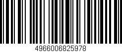 Código de barras (EAN, GTIN, SKU, ISBN): '4966006825978'