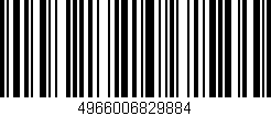 Código de barras (EAN, GTIN, SKU, ISBN): '4966006829884'