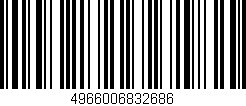 Código de barras (EAN, GTIN, SKU, ISBN): '4966006832686'