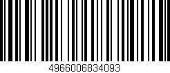 Código de barras (EAN, GTIN, SKU, ISBN): '4966006834093'