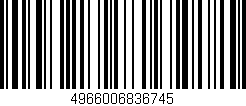 Código de barras (EAN, GTIN, SKU, ISBN): '4966006836745'