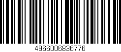 Código de barras (EAN, GTIN, SKU, ISBN): '4966006836776'