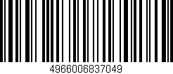 Código de barras (EAN, GTIN, SKU, ISBN): '4966006837049'