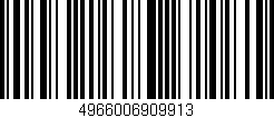 Código de barras (EAN, GTIN, SKU, ISBN): '4966006909913'