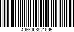 Código de barras (EAN, GTIN, SKU, ISBN): '4966006921885'