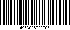 Código de barras (EAN, GTIN, SKU, ISBN): '4966006929706'