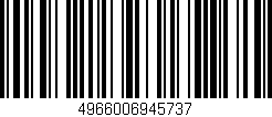 Código de barras (EAN, GTIN, SKU, ISBN): '4966006945737'