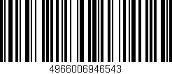 Código de barras (EAN, GTIN, SKU, ISBN): '4966006946543'