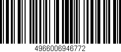 Código de barras (EAN, GTIN, SKU, ISBN): '4966006946772'