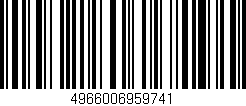 Código de barras (EAN, GTIN, SKU, ISBN): '4966006959741'