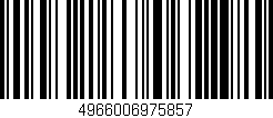 Código de barras (EAN, GTIN, SKU, ISBN): '4966006975857'