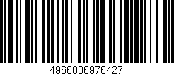 Código de barras (EAN, GTIN, SKU, ISBN): '4966006976427'