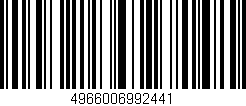 Código de barras (EAN, GTIN, SKU, ISBN): '4966006992441'