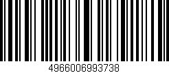 Código de barras (EAN, GTIN, SKU, ISBN): '4966006993738'