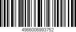 Código de barras (EAN, GTIN, SKU, ISBN): '4966006993752'