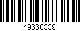 Código de barras (EAN, GTIN, SKU, ISBN): '49668339'