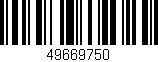 Código de barras (EAN, GTIN, SKU, ISBN): '49669750'